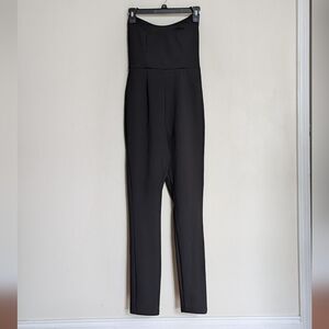 by the way. Revolve Strapless Ponte Jumpsuit Black Darted Women's Size S